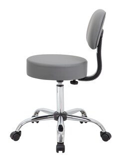 Foto 6 | Taburete De Dibujo Boss Office Products Be Well Medical Spa, Color Gris - Venta Internacional.