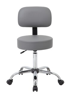 Foto 7 | Taburete De Dibujo Boss Office Products Be Well Medical Spa, Color Gris - Venta Internacional.