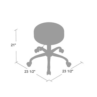 Foto 4 | Taburete Médico Para Spa Boss Office Products Be Well Black - Venta Internacional.