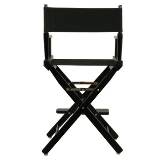 Foto 3 | Silla De Director Casual Home 24 Con Estructura Negra Y Lona Negra - Venta Internacional.