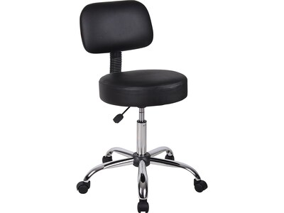 Foto 1 | Taburete Médico Para Spa Boss Office Products Be Well, Vinilo Negro - Venta Internacional.