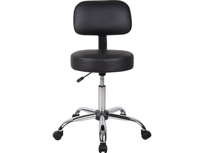 Foto 3 | Taburete Médico Para Spa Boss Office Products Be Well, Vinilo Negro - Venta Internacional.