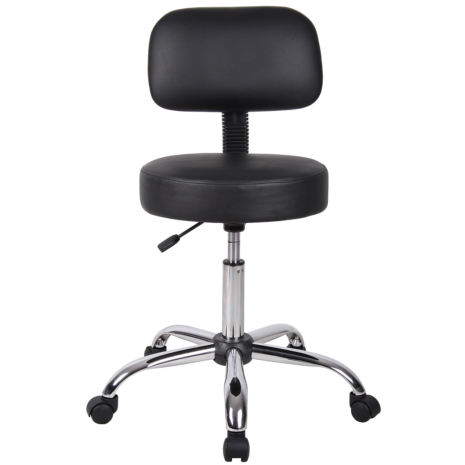 Foto 8 pulgar | Taburete Médico Para Spa Boss Office Products Be Well, Vinilo Negro - Venta Internacional.