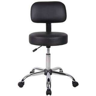 Foto 7 | Taburete Médico Para Spa Boss Office Products Be Well, Vinilo Negro - Venta Internacional.