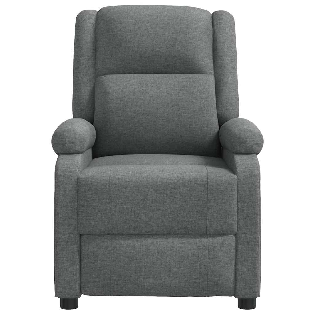 Foto 5 pulgar | Sillón De Masaje Vidaxl De Tela Gris Oscuro Con Masaje De 6 Puntos - Venta Internacional.