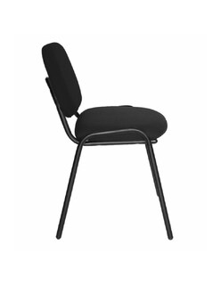 Foto 3 | Offiho Set De 2 Sillas Ecovisita Para Oficinas, Salas De Espera O Consultorios Con Tapiz De Tela Color Gris Oxford