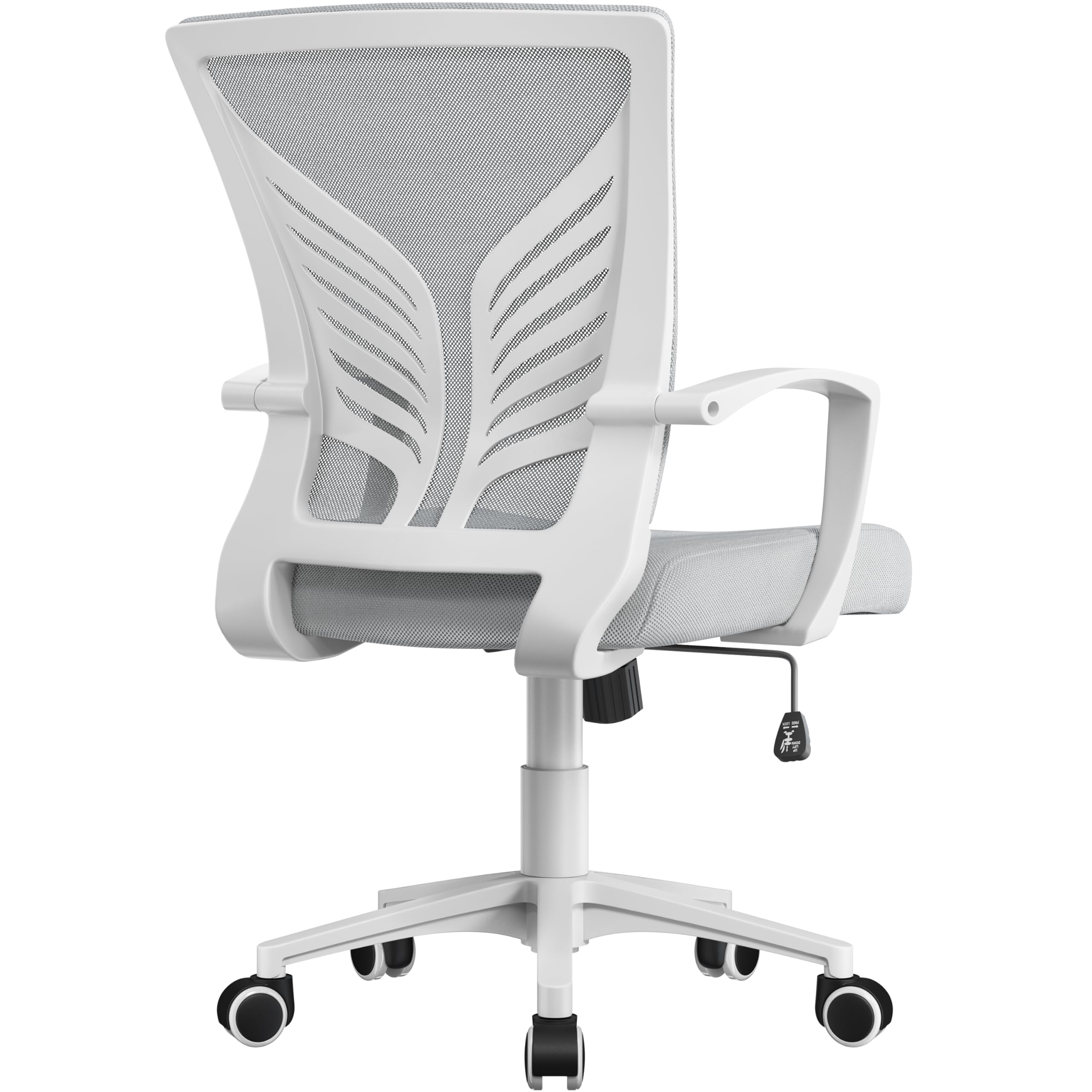 Silla De Oficina Yaheetech Giratoria Rolling Grey Mesh - Venta Internacional.
