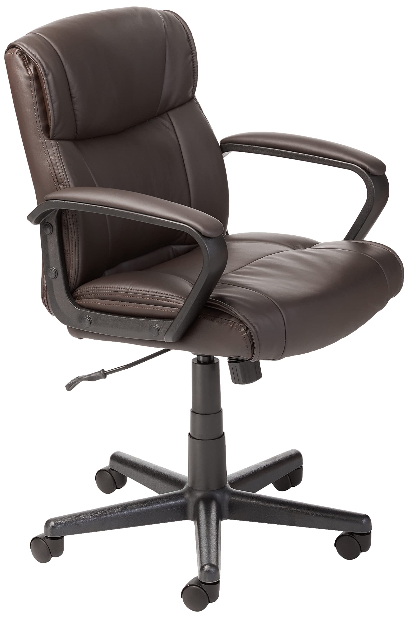 Foto 1 | Silla De Escritorio Para Computadora De Oficina Amazon Basics, Marrón Oscuro - Venta Internacional.
