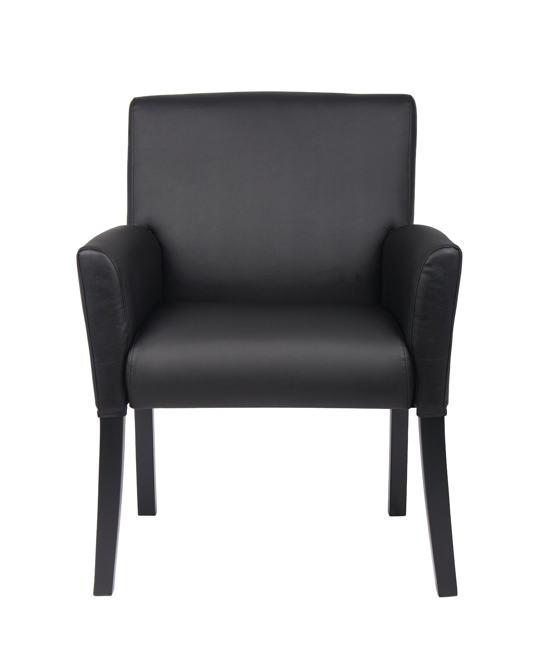 Foto 6 pulgar | Silla Boss Office Products Executive Box Arm, Color Caoba, Negro - Venta Internacional.