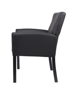 Foto 7 | Silla Boss Office Products Executive Box Arm, Color Caoba, Negro - Venta Internacional.