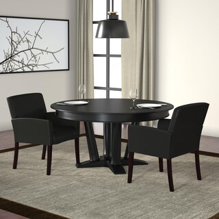 Foto 4 | Silla Para Invitados Boss Office Products Con Forma De Caja, Brazo, Acabado En Caoba - Venta Internacional.