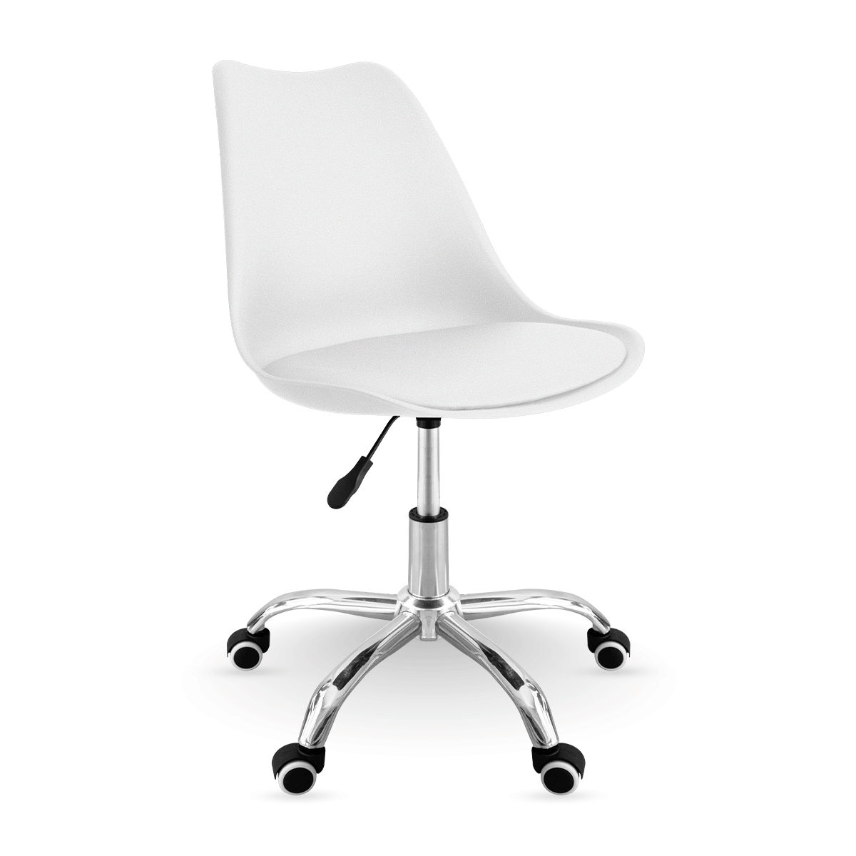 Foto 2 pulgar | Silla Oficina Linium Escritorio Salon Hogar Ergonomica Color Blanco