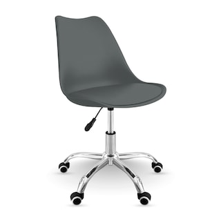 Foto 1 | Silla Oficina Linium Escritorio Salon Hogar Ergonomica Color Gris