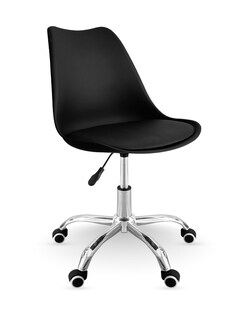 Foto 1 | Silla Oficina Linium Escritorio Salon Hogar Ergonomica Color Negro