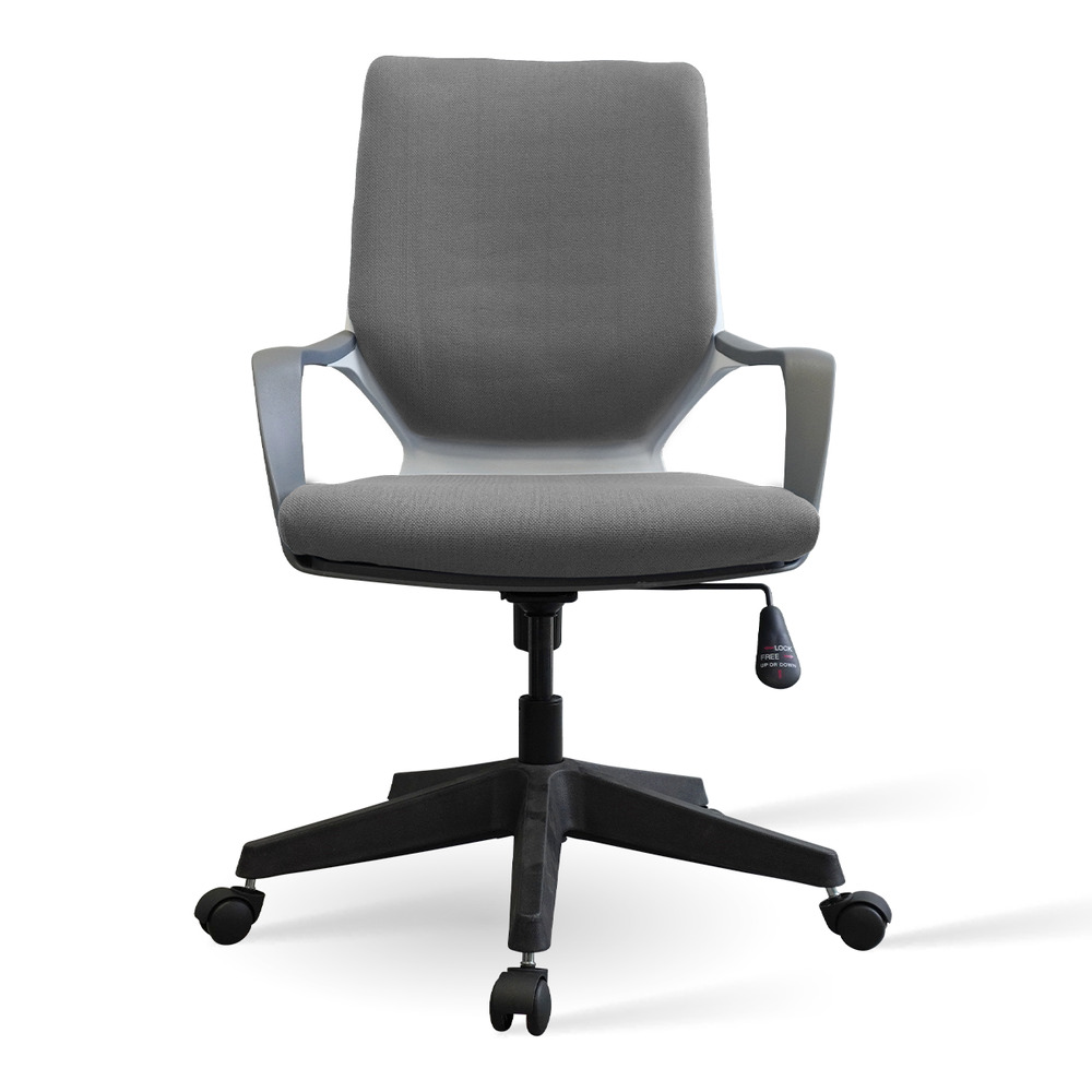 Foto 2 pulgar | Silla Ergonómica De Oficina Ajustable Con Cojín De Tela, Giratoria, Diseño Para Gaming Y Trabajo, Respaldo Al