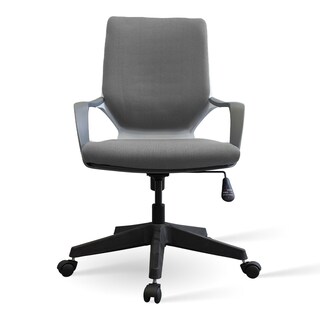 Foto 1 | Silla Ergonómica De Oficina Ajustable Con Cojín De Tela, Giratoria, Diseño Para Gaming Y Trabajo, Respaldo Al
