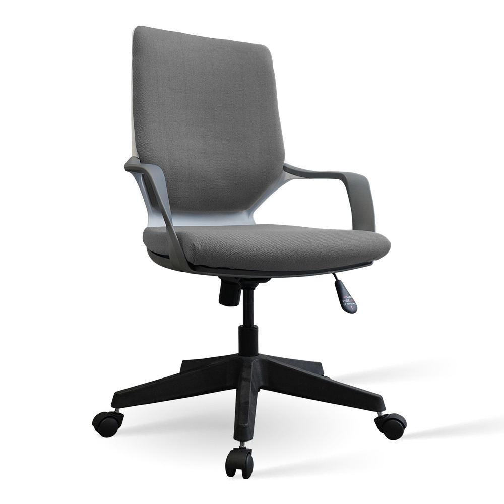 Foto 4 pulgar | Silla Ergonómica De Oficina Ajustable Con Cojín De Tela, Giratoria, Diseño Para Gaming Y Trabajo, Respaldo Al