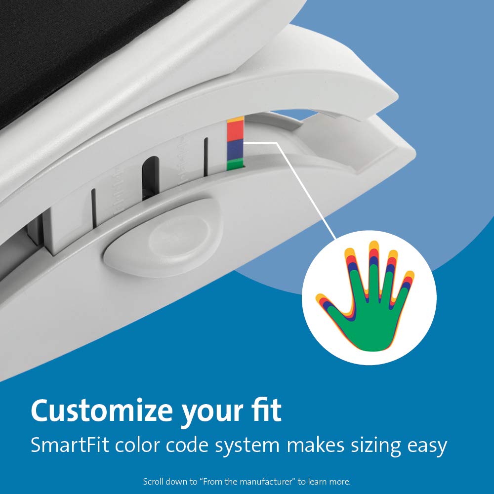 Foto 4 | Reposapiés Kensington Smartfit Comfort De Espuma Viscoelástica Blanco/negro - Venta Internacional.