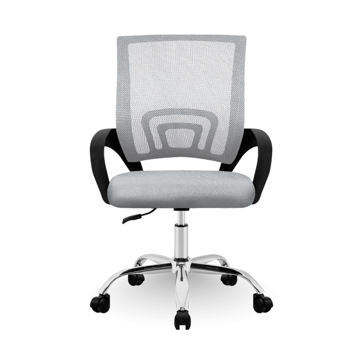 Foto 2 pulgar | Silla Escritorio Oficina Linium Color Gris Ergonómica Ajustable