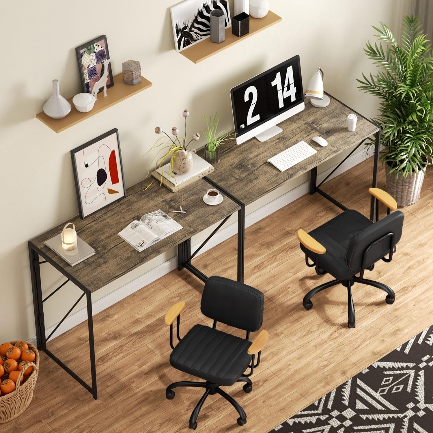 Foto 3 | Silla de Oficina Drave Negro