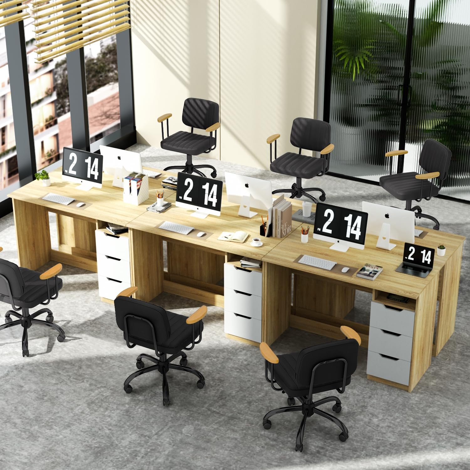 Foto 4 | Silla de Oficina Drave Negro