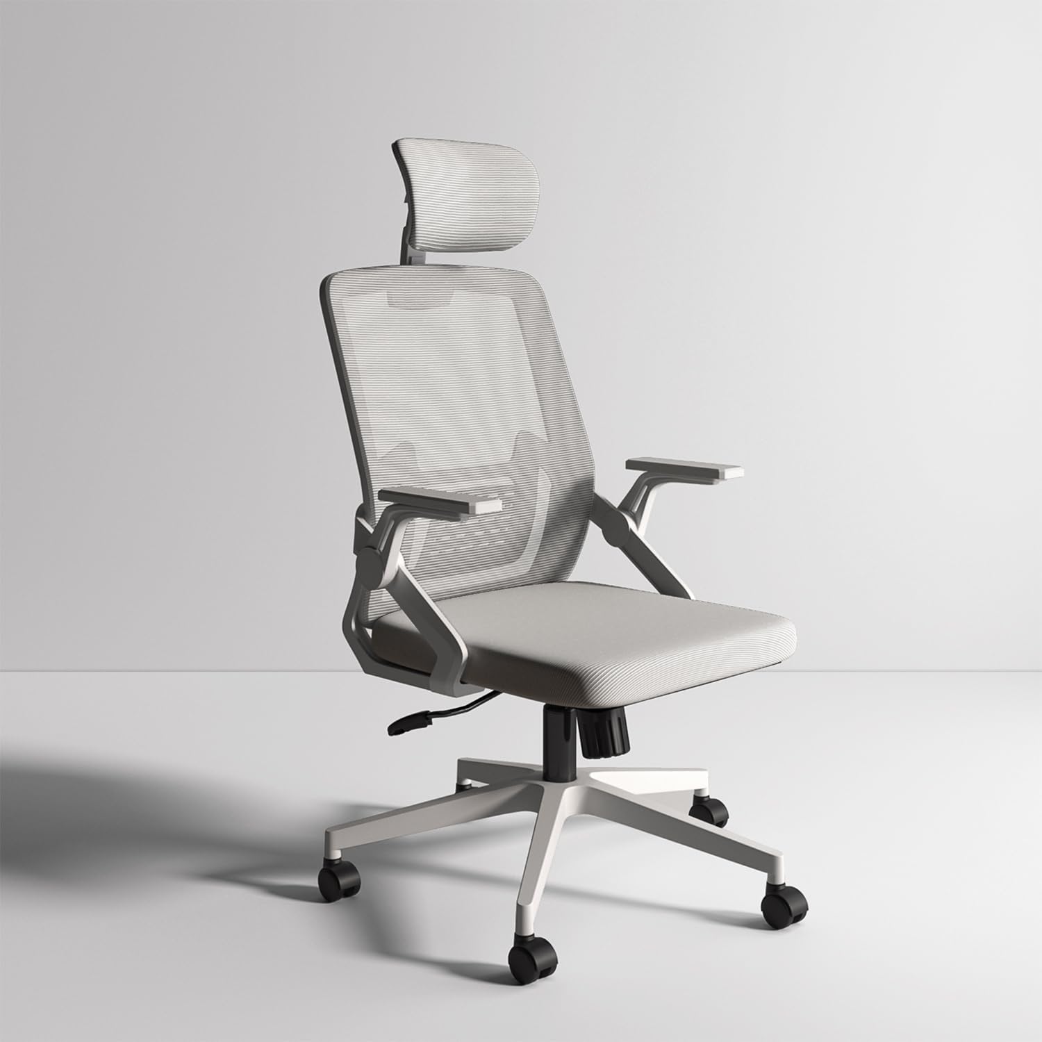 Foto 1 | Silla de Oficina Mill H Gris