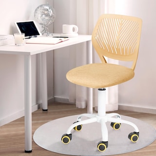 Foto 2 | Silla De Escritorio Furniturer Sin Brazos Cómoda Con Cojín De Tela - Venta Internacional.