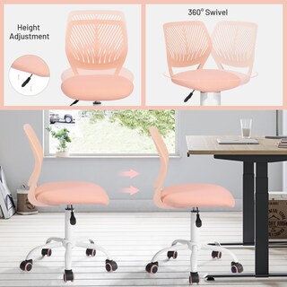 Foto 6 | Silla De Escritorio Furniturer Sin Brazos Para Niños Altura Ajustable - Venta Internacional.