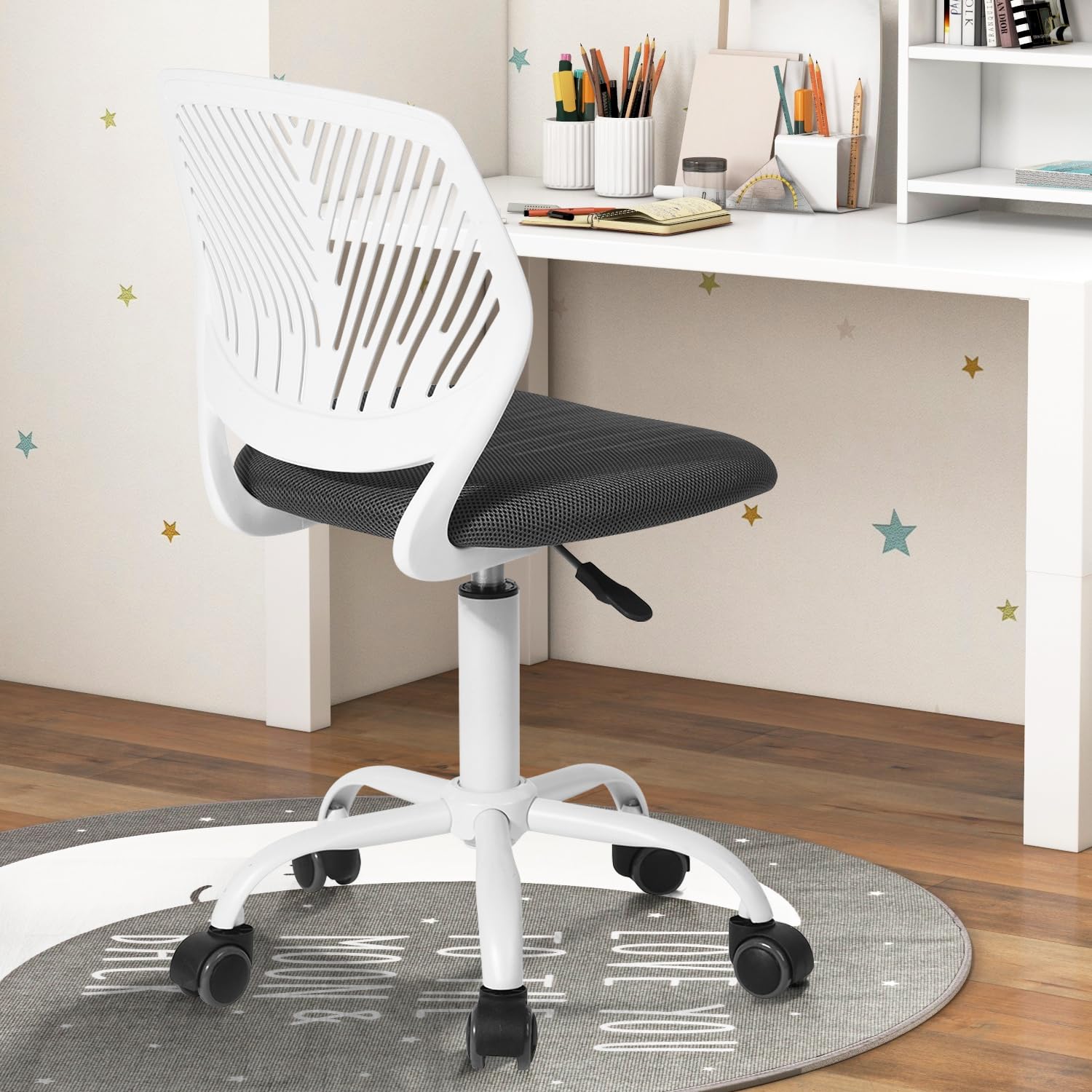Foto 3 pulgar | Silla De Escritorio Furniturer Small Study Sin Brazos Para Niños Y Adolescentes - Venta Internacional.