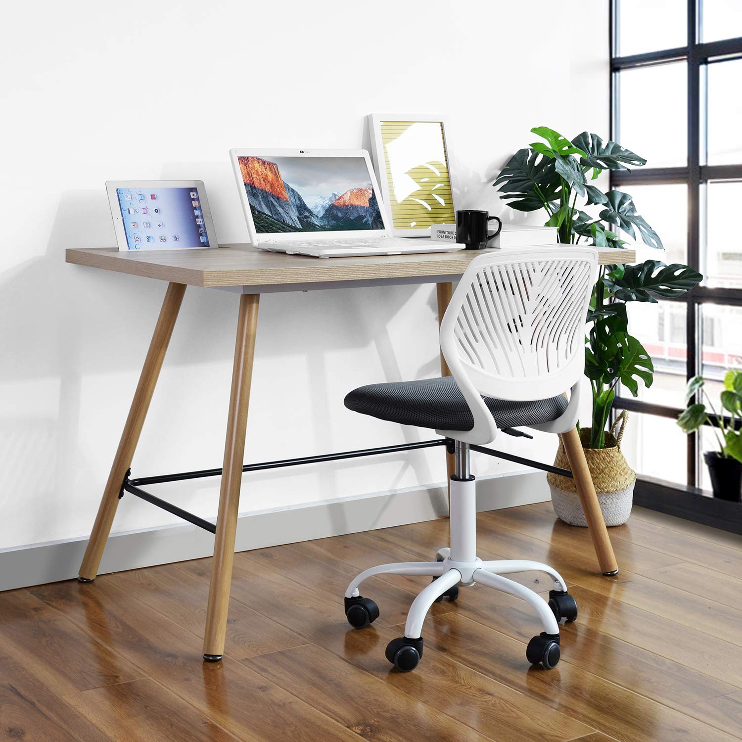 Foto 2 | Silla De Escritorio  Bonita Y Ergonómica Para Adolescentes  Ajustable - Venta Internacional.