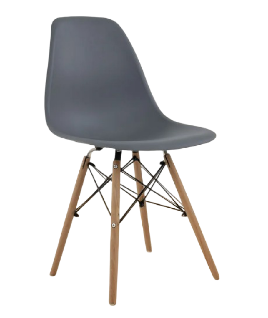 Foto 2 pulgar | Xtellar Silla Eames – Elegante Y Resistente Para Tu Comedor O Negocio