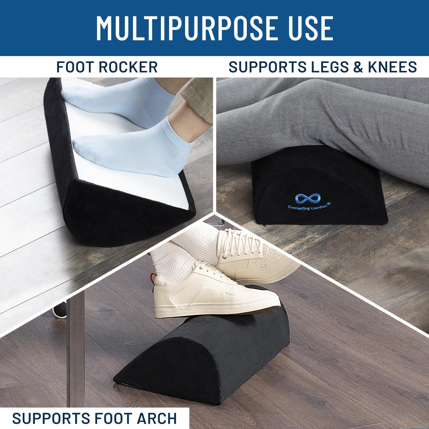 Foto 7 pulgar | Foot Rest Everlasting Comfort  Espuma Viscoelástica  Oficina Y Hogar - Venta Internacional.