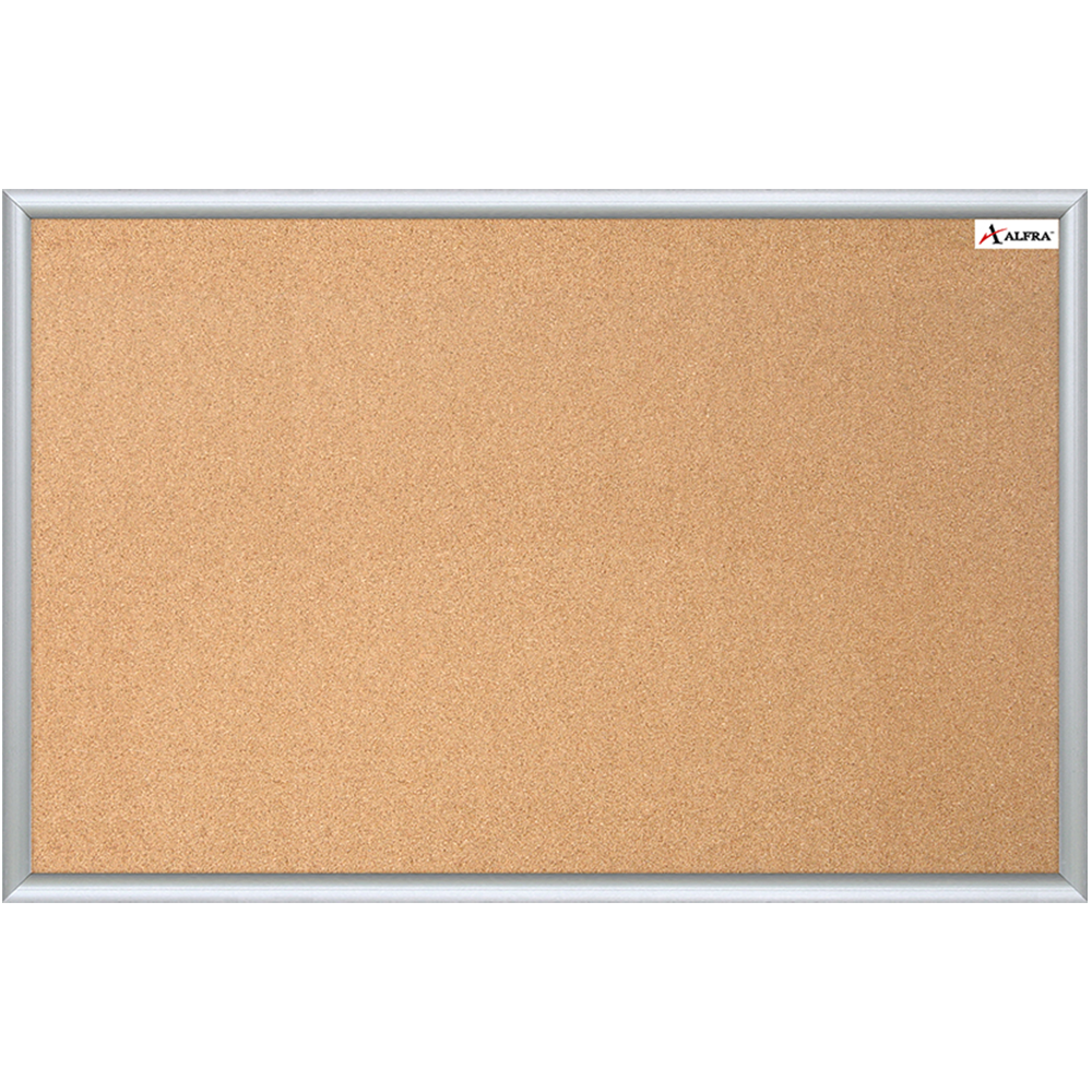 Foto 1 | Pizarra Tablero Alfra Clásico Corcho Beige 90 x 120 Cm