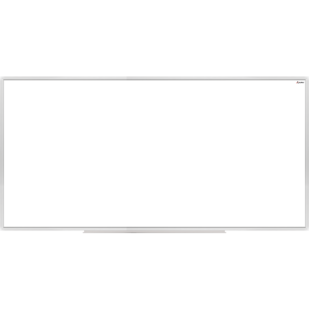 Foto 2 pulgar | Pintarrón Alfra Metálico Blanco 120x450 cm
