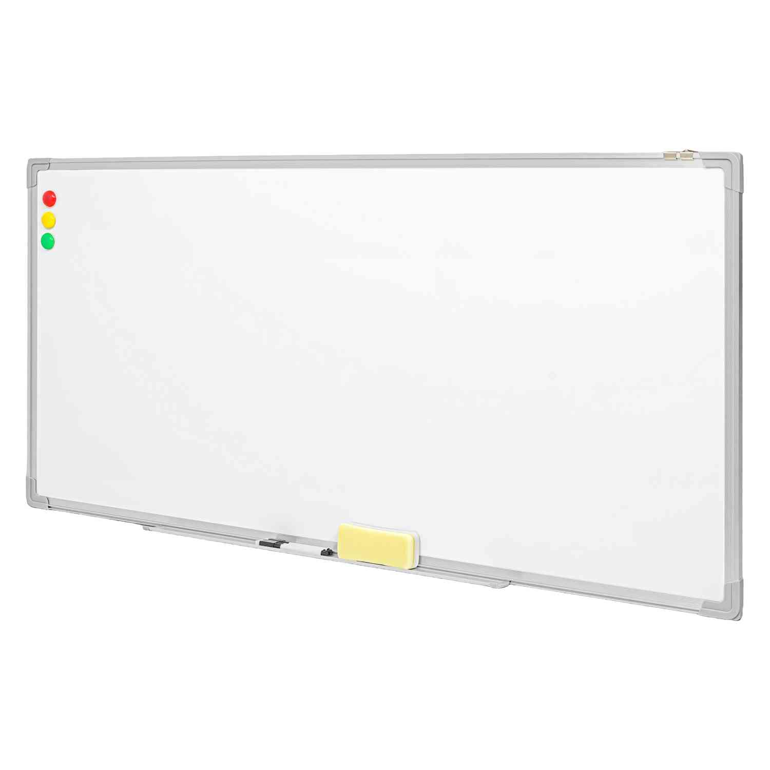 Foto 3 pulgar | Pizarron Blanco Escolar 120x60cm Marcadores Borrador Imanes