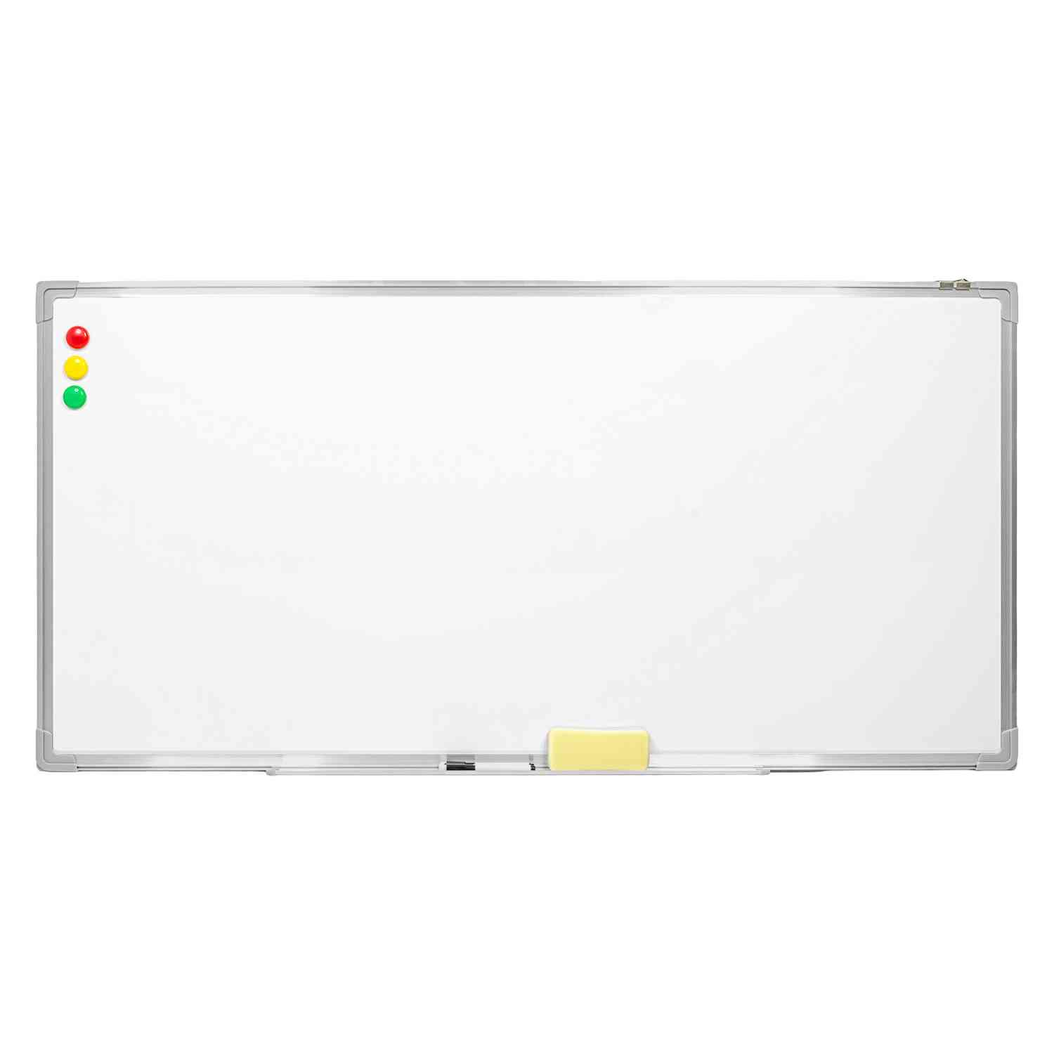 Foto 4 pulgar | Pizarron Blanco Escolar 120x60cm Marcadores Borrador Imanes