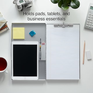 Foto 6 | Clipboard Staples 1828053 Con Carga Lateral De Aluminio Y Almacenamiento - Venta Internacional.