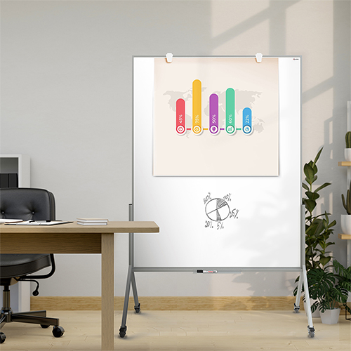 Foto 5 | Pintarrón Mobile Board Dix 120x150cm