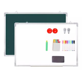 Foto 1 | Pizarron Blanco Magnética Doble Cara, 2 Plumones Eo Safe Imports Esi-18155 Multicolor