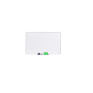 Foto 1 | Pizarrón Blanco Magnético Pizarra 90x60cm Con 4 Marcadores Eo Safe Imports Esi-18153 Blanco