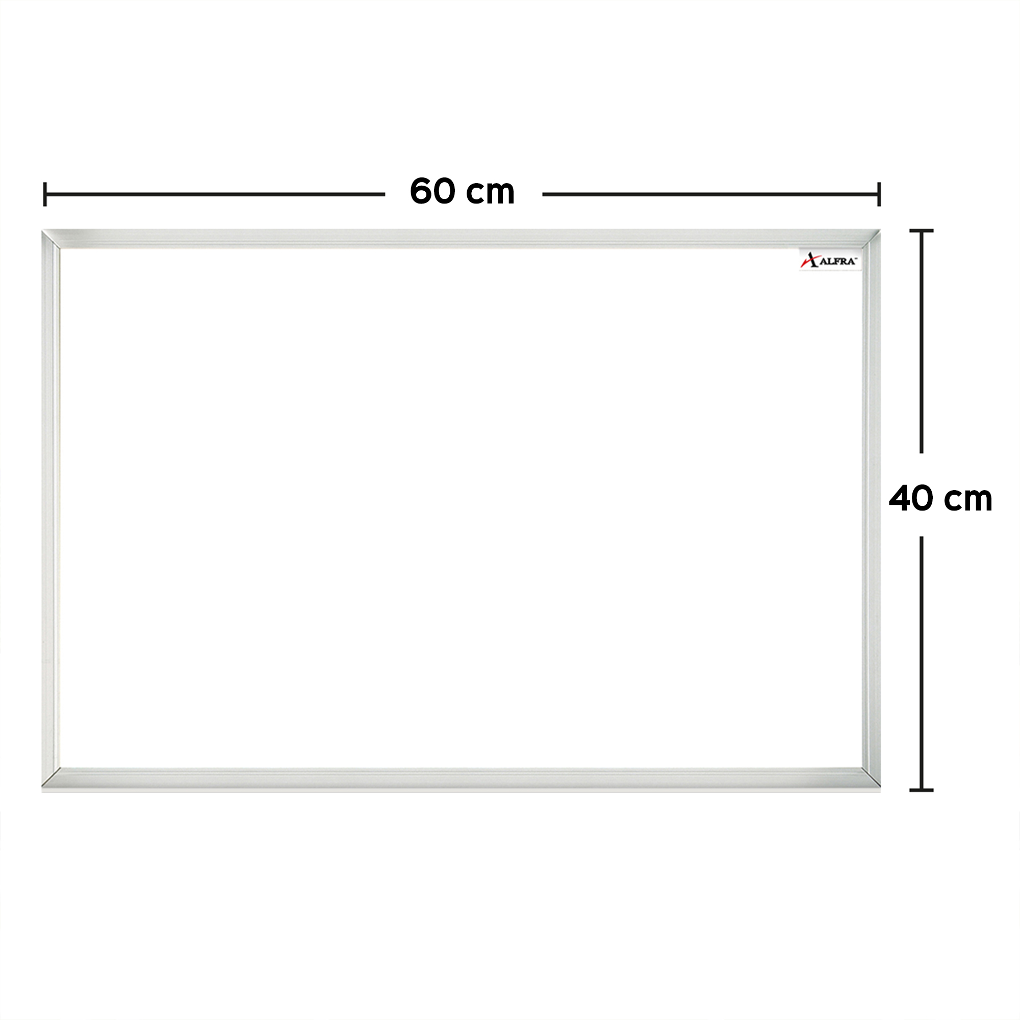 Foto 5 pulgar | Pizarrón Blanco Alfra White Star 40x60