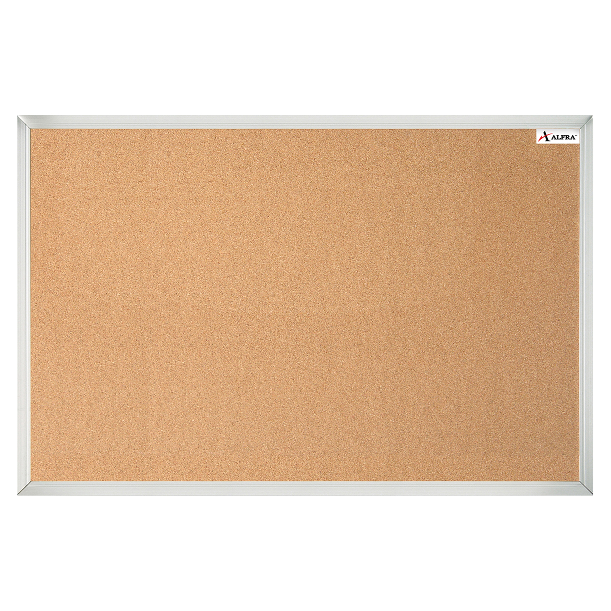 Foto 2 pulgar | Pizarron De Corcho Alfra White Star 40x60