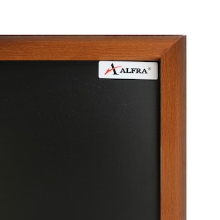 Foto 2 | Pizarrón Alfra 4581 Para Gis 60x90cm Color Negro /v