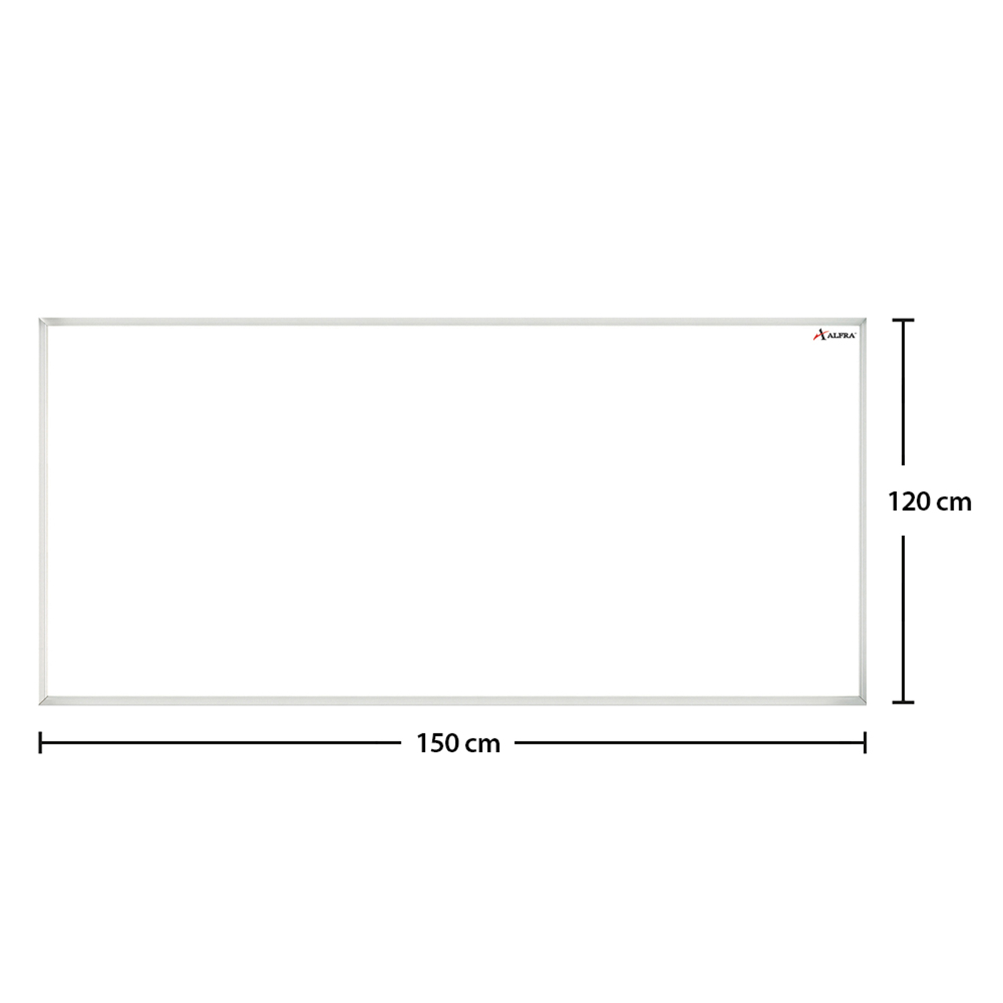 Foto 6 pulgar | Pizarrón Blanco White Star Alfra 120x150