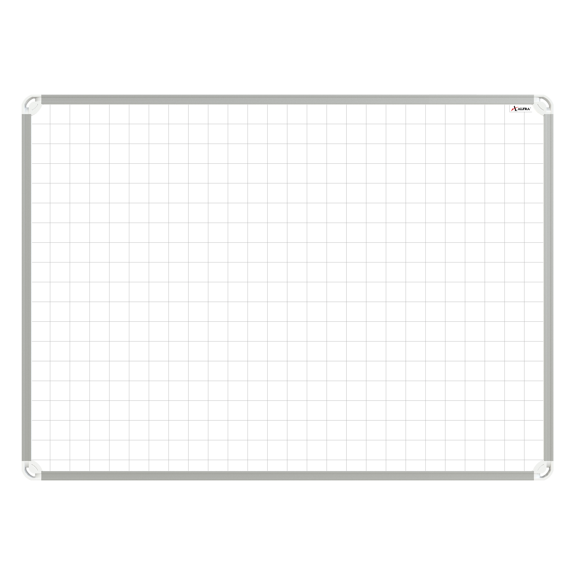 Foto 2 pulgar | Pizarrón Metalico Phanton Platino 80x120 Pvc