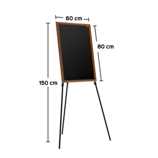 Foto 3 | Rotafolio Alfra Gourmet 80x60, Color Negro