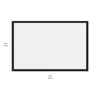 Foto 3 | Pizarra Magnética Amazon Basics de 90 x 60 cm-Venta Internacional
