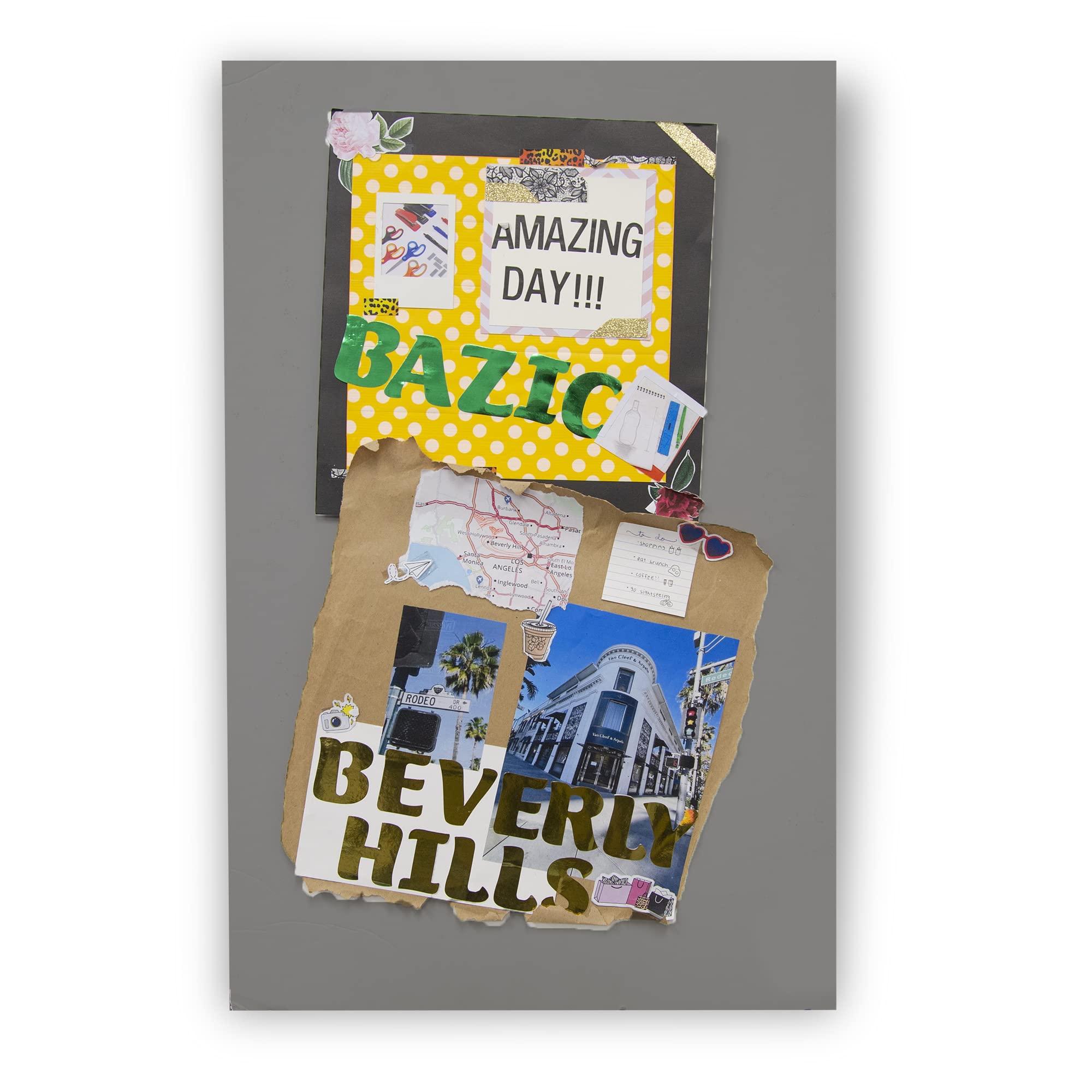 Foto 4 | Placa De Espuma Bazic, 20 X 30 Cm, Gris Pizarra, 5 Mm De Grosor, 1 Unidad - Venta Internacional.