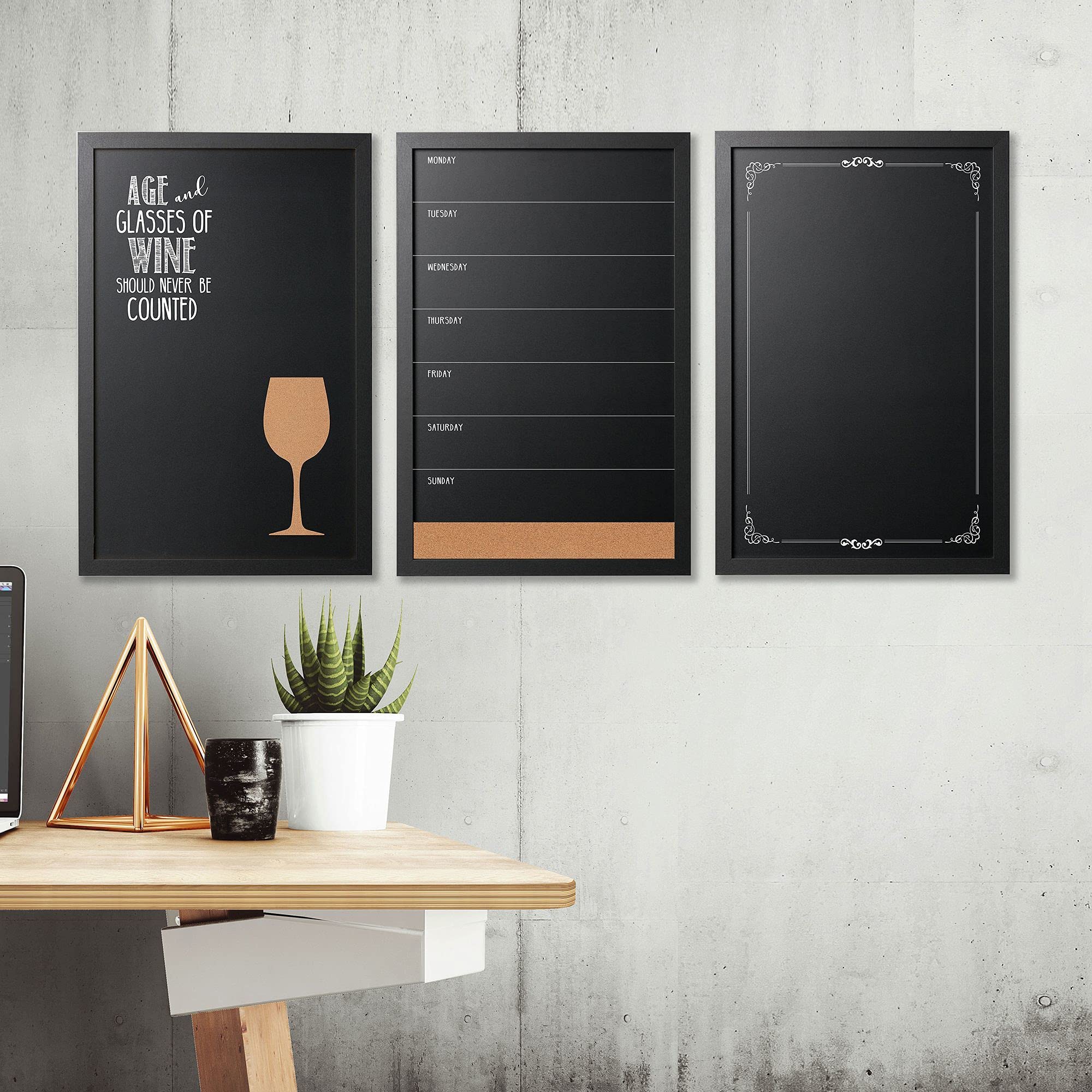 Foto 4 | Planificador Semanal Mastervision, Pizarra De Pared, 40 X 60 Cm - Venta Internacional.