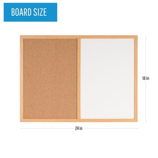Foto 2 | Combo De Tablones De Anuncios De Corcho Blanco Mastervision Maya 24x36 - Venta Internacional.
